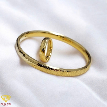 Set lắc nhẫn vàng ta (mã LN 216)